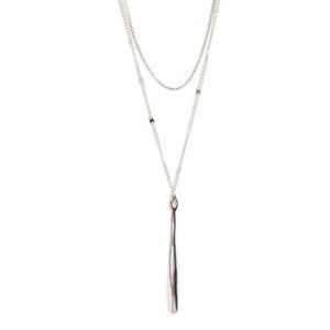 ‧₊˚✮ ༉‧ Elegant Silver Pendant Necklace by Jenny Bird Fashion Drip